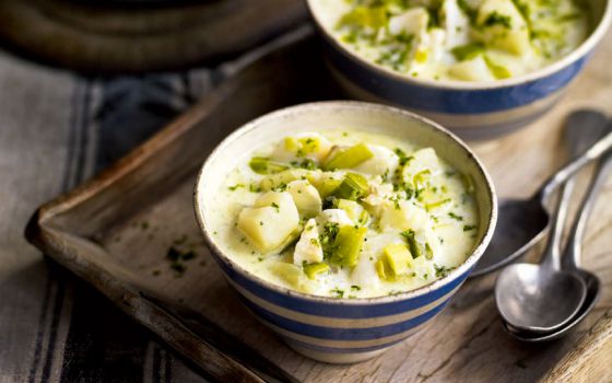 Welsh Rarebit and Smoked Haddock Soup Recipe